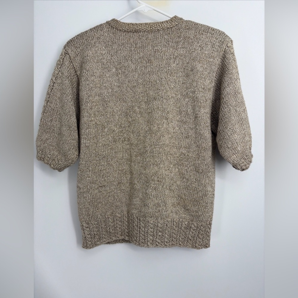 Susan Bristol Cardigan Size M Floral Cottage Core Made In Hong Kong Vintage - Picture 5 of 5